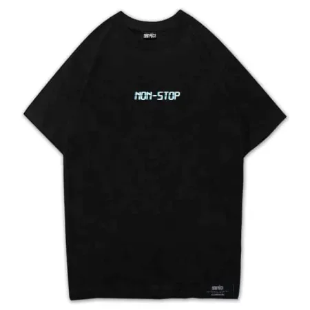 The Universe Tee Black Front MAMPICI