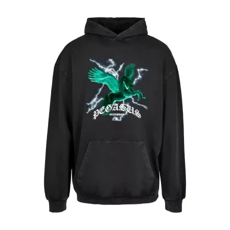 Pegas Hoodie Front Green MAMPICI