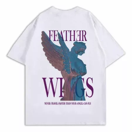 Wings Tee Back White MAMPICI