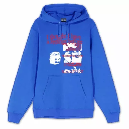 I thought I have a feelings before Hoodie Blue Front MAMPICI