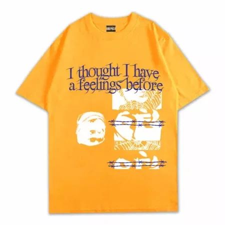 I thought I have a feelings before Tee Orange Front MAMPICI