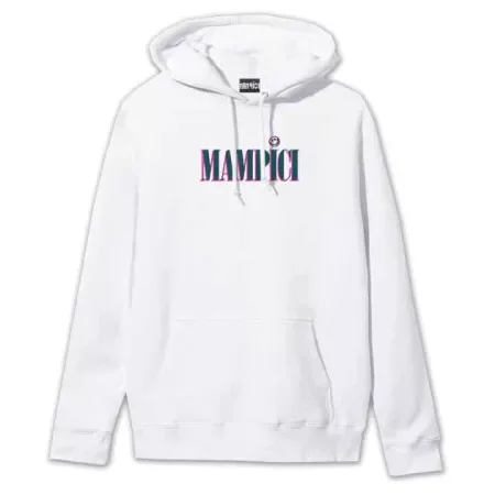We Are a Sad Hoodie Front White MAMPICI
