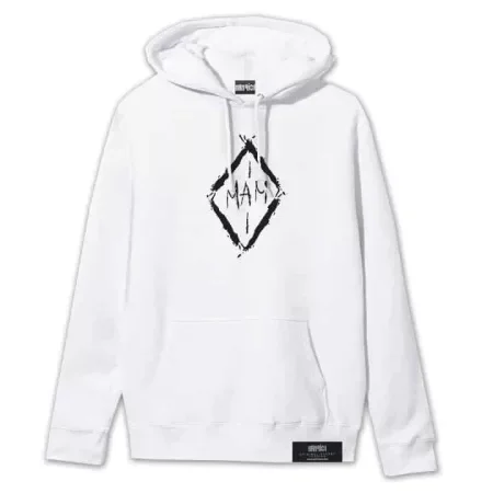 Classic Hoodie White Front MAMPICI