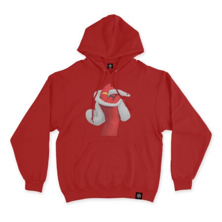 Snake Hoodie Red MAMPICI